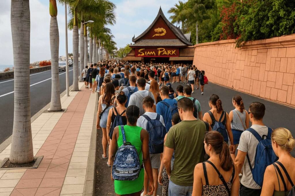 Welche Öffnungszeiten hat Siam Park?