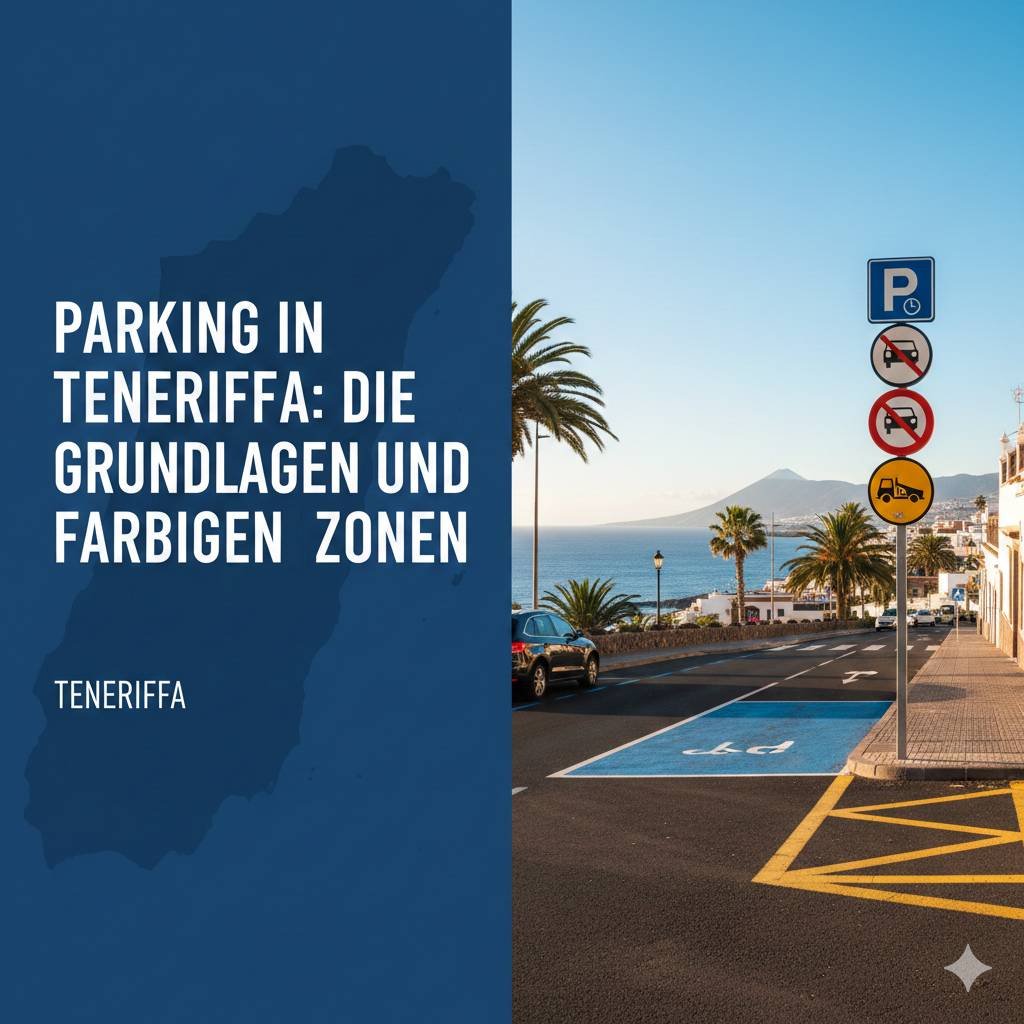 🗺️ Parken in Teneriffa: Die Grundlagen und farbigen Zonen